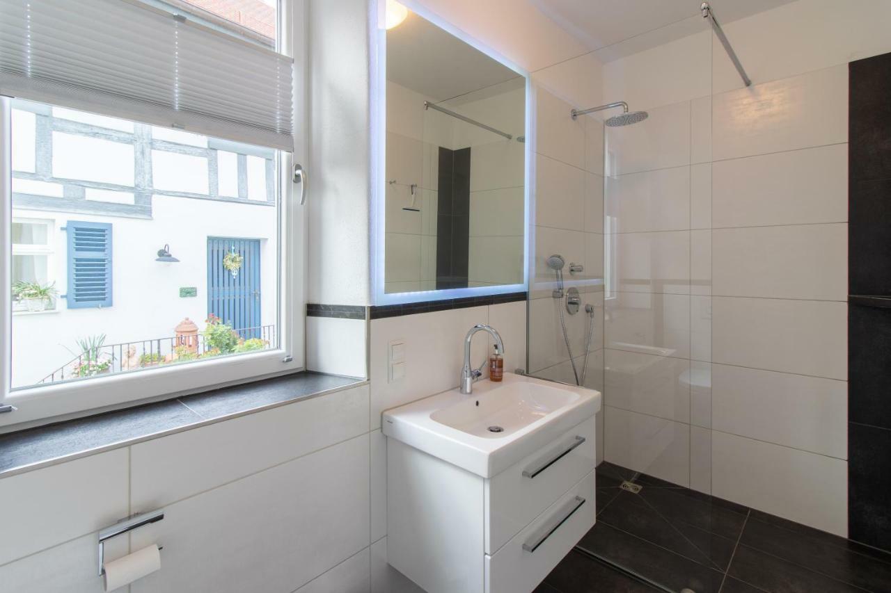Exklusive Ferienwohnung Geisfeld Exteriör bild