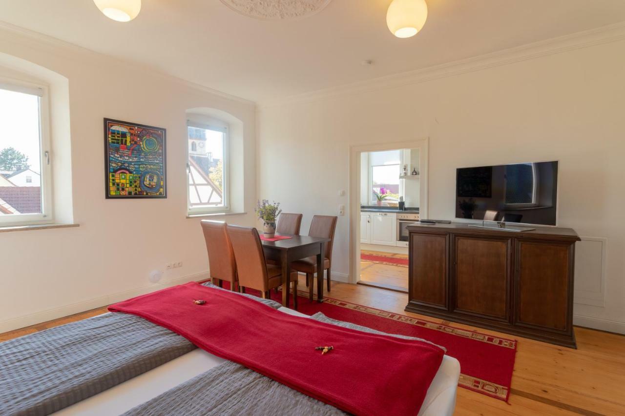 Exklusive Ferienwohnung Geisfeld Exteriör bild